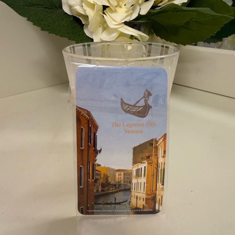 Venice Themed Metal Bookmark